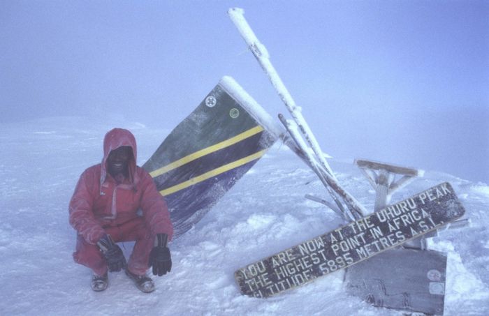 Joshua am Uhuru Peak 5896m