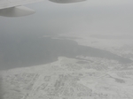 Landeanflug Iceland
