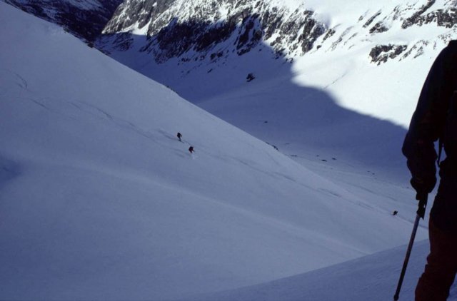 Abfahrt ins Dorfertal