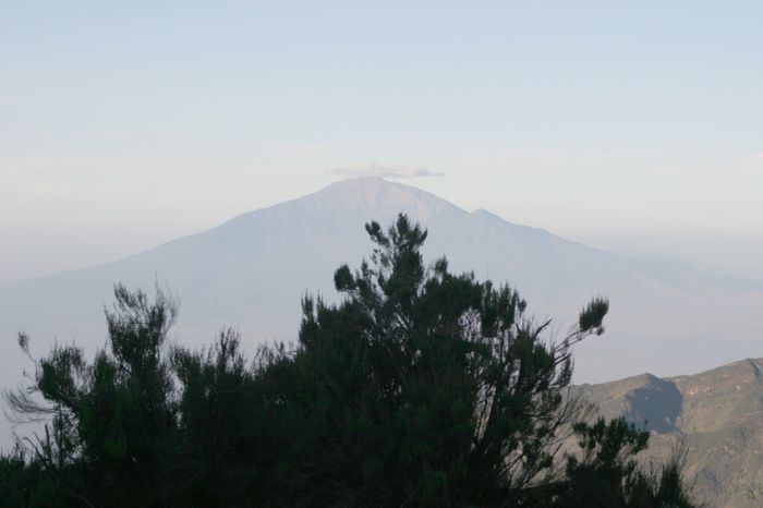 Mt. Meru vom Shiracamp