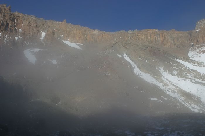 Bastion 5785m    Askari 5760m      Great West Breach